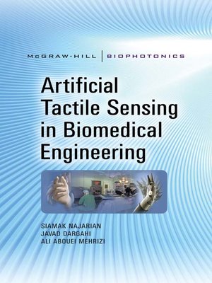 cover image of Artificial Tactile Sensing in Biomedical Engineering